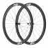 Juego de ruedas de bicicleta de carretera ultraligero 1115g 700C 45x28mm con freno de disco Carbono Tubeless